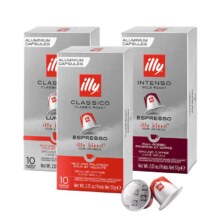 illy 意利 意式浓缩咖啡胶囊 3盒30粒
