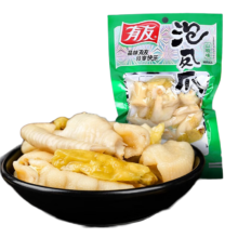 有友泡椒筋骨棒山椒鸡脚70g*5件