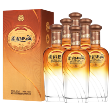 20点、plus会员、需凑单：双沟 柔和双沟 金柔和 42度 480mL 6瓶