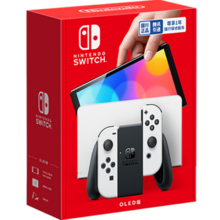 Nintendo Switch任天堂  游戏机 国行OLED版游戏主机 配白色Joy-Con 便携游戏掌机休闲家庭聚会生日礼物