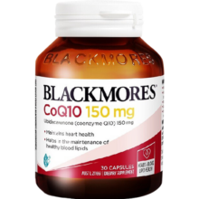 澳佳宝BLACKMORES高浓缩辅酶Q10营养软胶囊150mg心脏保护高脂溶性好吸收中老年成人 30粒*1瓶