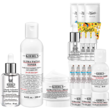 科颜氏（Kiehl's）高保湿爽肤水250ml+面霜50ml+安白瓶30ml护肤品圣诞礼物女送爱人
