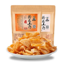 临期、PLUS会员：卧龙手工 山药片 薄脆片麻辣味180g/袋*2件