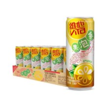 vita维他气泡柠檬味碳酸茶饮料 果汁饮品整箱310ml*24罐