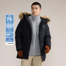 new balance 男女中长款防泼水鸭绒羽绒服 AMJ43358