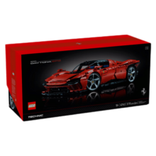 乐高（LEGO）机械组法拉利SP3 42143跑车赛车拼装玩具积木儿童圣诞节礼物 【顺丰】法拉利SP3 42143