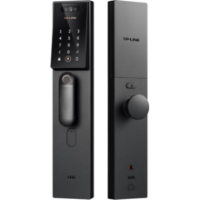 TP-LINK 人脸识别智能门锁 全自动指纹锁密码锁 家用电子锁防盗门锁入户门 C级锁芯 NFC刷脸开门WiFi SL41