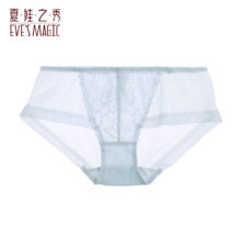 plus会员：夏娃之秀 蕾丝棉裆内裤 *4件