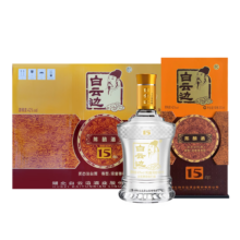 PLUS会员:白云边十五年陈酿浓酱兼香型白酒 42度500ml*6瓶