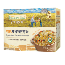 爷爷的农场婴幼儿有机胚芽米宝宝辅食米多谷物胚芽米黄小米粥儿童营养粥主食 有机多谷物胚芽米