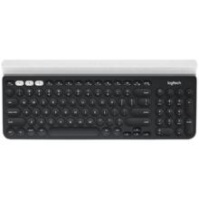 限移动端、京东百亿补贴：logitech 罗技 K780 96键 2.4G蓝牙 优联 双模无线薄膜键盘 黑色 无光