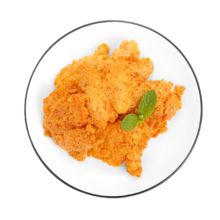 上鲜 黄金鸡排 1斤 辣味 冷冻 出口级 香酥鸡排鸡扒炸鸡排清真食品