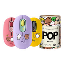 88VIP会员：logitech 罗技 泡泡桶无线蓝牙鼠标笔记本女生POP 梦幻桶 1件装