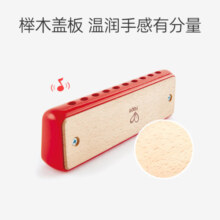 Hape(德国)音乐玩具宝宝吹奏乐器初学者布鲁斯口琴女男孩礼物E0616