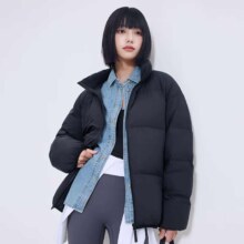 百亿补贴，plus:京东京造羽绒服女冬季立领面包服冬季外套女
