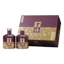 预售：舍得 品味舍得 传承·紫气东来 52度 浓香型白酒 538ml*2瓶 礼盒装