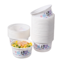 需首购、京东PLUS:美丽雅 一次性碗食品级450m|*50只  *3
