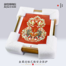 敦煌博物馆院文创九色鹿桌面摆件装饰画新房家办公室乔迁搬迁送礼