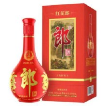 京东百亿补贴：郎酒 红花郎10 海外版 53度 酱香型白酒 500ml 单瓶装