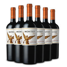 MONTES 蒙特斯 精选金天使 14度 赤霞珠干红葡萄酒 750ml*6瓶 整箱装