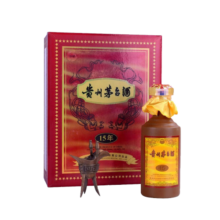 茅台（MOUTAI） 陈年 十五年 酱香型白酒 53度 500ml 礼盒装【名酒鉴真】