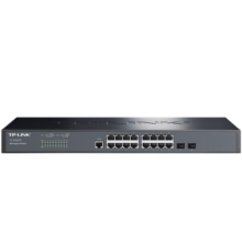 TP-LINK TL-SG3218 16口千兆二层网管核心交换机 2千兆光纤口
