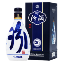 京东百亿补贴、plus会员：汾酒 青花30 53度 500ml  2020年老酒 海外版