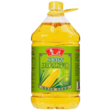 鲁花压榨特香玉米胚芽油5L鲁花玉米油非转基因家用食用油工厂发日期新