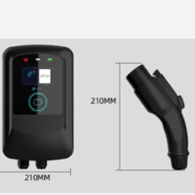 PLUS会员：云亿兆 充电桩新能源7kw电动汽车家用通用器直销 即插即充-指示灯 7kw-3米充电枪线