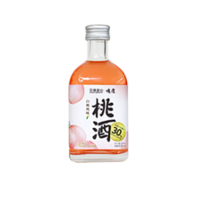 京东试用：MissBerry贝瑞甜心 果酒 甜酒 低度酒 女生酒 微醺 晓度白桃酒 300ml
