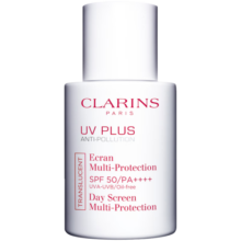 娇韵诗（CLARINS）抗污染防晒霜SPF50透明色30ml清透隔离彩妆防晒乳礼物