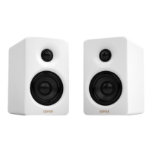漫步者（EDIFIER）【领20%国家补贴】【王一博同款】N300 有源桌面2.0音箱 电脑音响 大功率音响 丝绸白 圣诞礼物