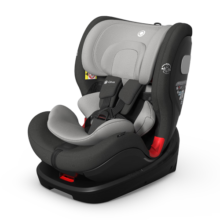 昆塔斯（Quintus）Q22 Ares战神安全座椅汽车用0-12岁婴儿宝宝车载isofix360度旋转 Q22战神-钛银黑 【360°旋转】