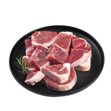 西鲜记宁夏盐池滩羊 羔羊腿块1斤 180羔羊肉  地标 炖煮食材