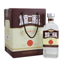 永丰牌北京二锅头 清香型白酒  礼盒装 50度 500mL 6瓶