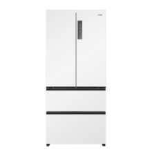 Haier/海尔冰箱500升白色零距离自由嵌入式法式多门双变频风冷无霜一级节能家用电冰箱四开门超薄大容量 BCD-500WGHFD4DW9U1