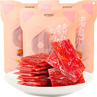 三只松鼠 猪肉脯猪肉干100g*3袋