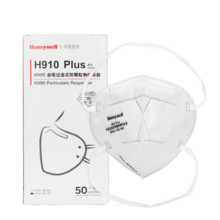 霍尼韦尔（Honeywell）KN95口罩H910Plus防工业粉尘防尘口罩头带环保装50只/盒
