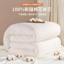 限移动端、京东百亿补贴：OBXO 源生活 100%天然新疆纯棉花被 冬季加厚棉被子 10斤 150*200cm