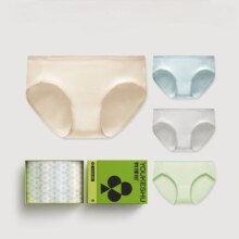 88VIP、有棵树中腰5A抗菌夏季薄款内裤女4条装