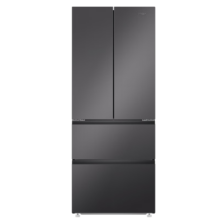 PLUS会员：Haier 海尔 BCD-410WLHFD7DSMU1 法式多门四开门电冰箱 410升
