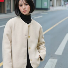 Baleno 班尼路 女士加厚摇粒绒外套