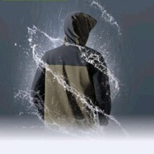 20点：京东京造 穿山甲300冲锋衣男抓绒内胆冲锋衣三合一暴雨级防水 曜石黑 L