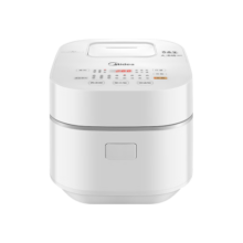 美的（Midea） 电饭煲家用智能HI电饭锅2-3-4-5-6人 IH电磁加热大火力快煮 精钢厚釜内胆一键柴火饭3L 【家电政府补贴】3升IH饭煲白色(2-6人)