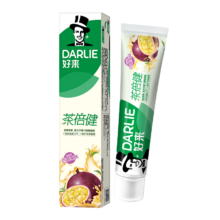 PLUS会员：DARLIE 好来(原黑人) 茶倍健初萃茶百香果牙膏 80g*3件