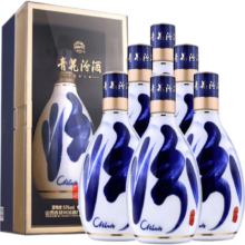 京东百亿补贴：汾酒 青花30 复兴版 53度 清香型白酒 500ml*6瓶 整箱装