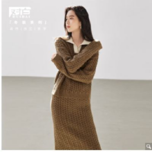 DUIBAI 对白 优雅通勤女式针织套装 DDZ063K