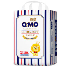 京东百亿补贴：Q·MO 奇莫 Q-MO皇家至柔纸尿裤XL20片