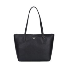 COACH蔻驰女士托特单肩包ZipTop30大容量4455老花包