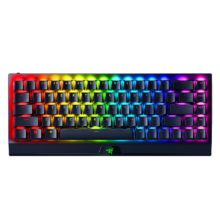 20点：雷蛇（Razer）黑寡妇蜘蛛V4迷你 三模无线机械键盘 布丁键帽 RGB 橙轴